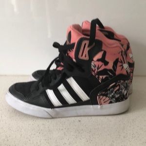 Adidas Wedge Sneakers Size 5.5